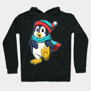 Penguin with Scarf and Hat Hoodie